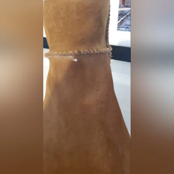 UGG Femme Mini Suede Ankle Wedge Boots - Picture 11 of 16